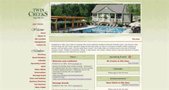 Desktop Screenshot of mytwincreekshoa.com