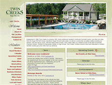 Tablet Screenshot of mytwincreekshoa.com